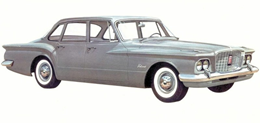 1960 Valiant, photo courtesy of the Chrysler Co.